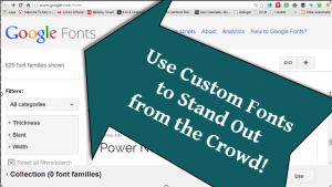 how to install Google fonts