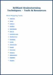 Brilliant Brainstorming Methods 6 Brilliant Brainstorming Methods - Tools