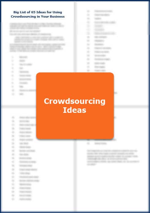 Crowdsourcing Essentials 9 Crowdsourcing Essentials - Bonus List of Ideas