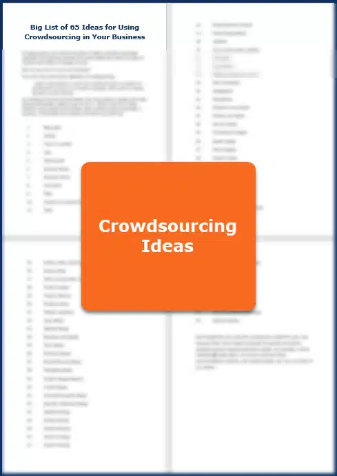 Crowdsourcing Essentials 9 Crowdsourcing Essentials - Bonus List of Ideas
