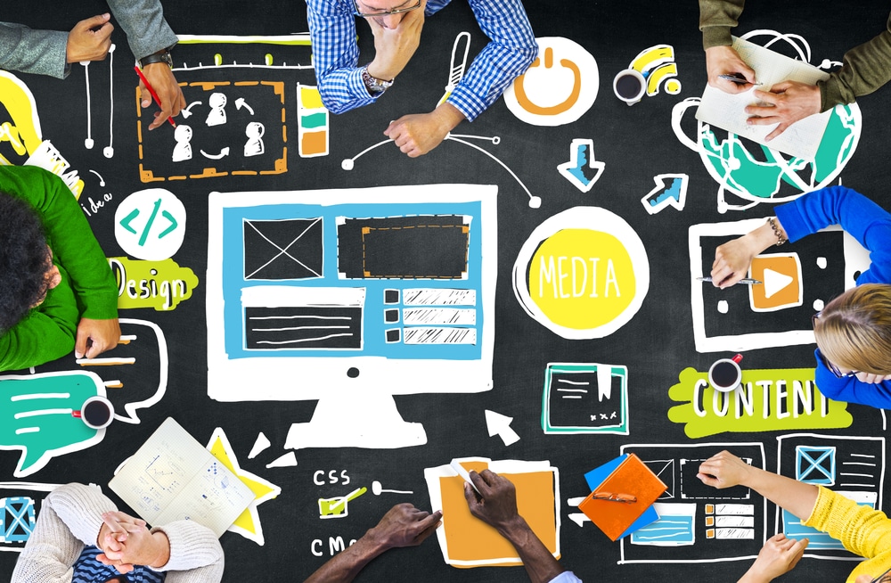 Diversity Casual People Web Design Meeting Brainstorming Concept Depositphotos 77122017 m 2015
