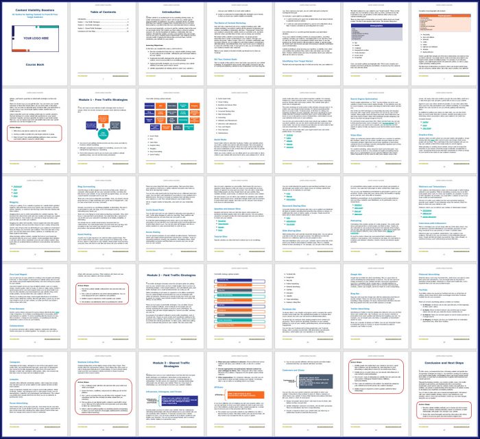 Content Visibility Boosters 2 Content Visibility Boosters - Course Book