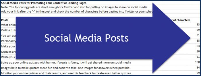 Quiz Building for Marketers 10 Quiz Building for Marketers - Social Posts