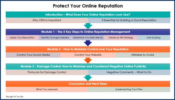 Protect Your Online Reputation 8 Protect Your Online Reputation - Oberview Infographics