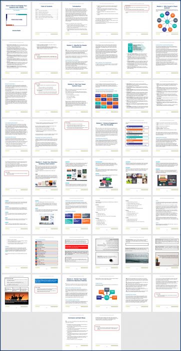 How to Attract and Engage Your Audience with Visuals 2 Attract and Engage Your Audience with Visuals - Course Book