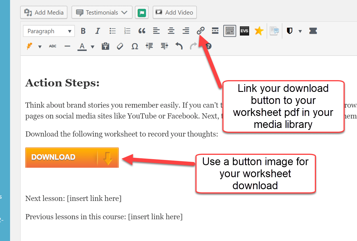 button for download button for download