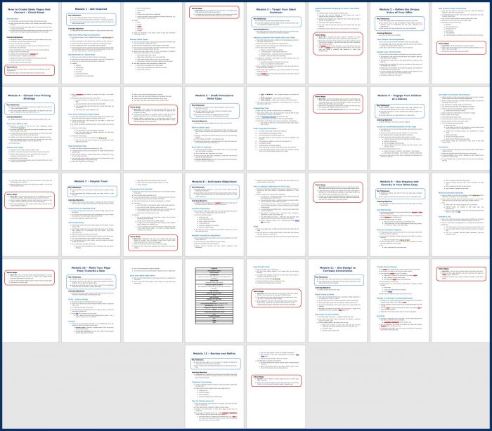 How to Create Sales Pages That Convert - Beacon 11 SalesPageConverts_CheatSheet