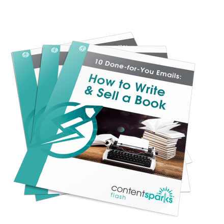 10 Done-for-You Emails: How to Write and Sell a Book
