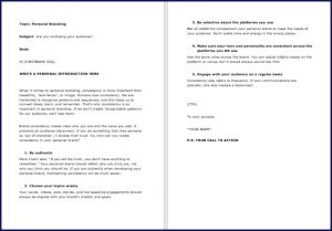 10 Done-for-You Emails: Personal Branding 4 Are you confusing your audience