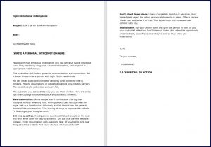 10 Done-for-You Emails: Emotional Intelligence 4 Emotional Intelligence - Don't Be an Emotion Whisperer