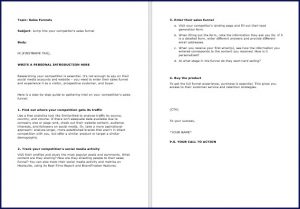 10 Done-for-You Emails: Sales Funnels 4 Jump into your competitor's sales funnel