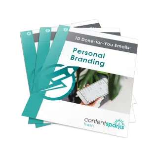 10 Done-for-You Emails: Personal Branding