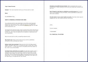 10 Done-for-You Emails: Sales Funnels 8 The most important email you will ever send to a lead