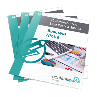 10 Done-for-You Blog Posts & Emails: Business Niche