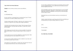 10 Done-for-You Blog Posts & Emails: Work-From-Home Business 10 How to make your daily to-do list more effective