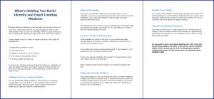 10 Done-for-You Blog Posts & Emails: Success Mindset 5 What’s Holding You Back - Identify and Expel Limiting Mindsets