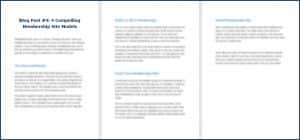 8 Proven Ideas for Profitable Membership Sites 14 How to Create a Membership Site - Blog Post 4