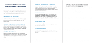 10 Done-for-You Blog Posts & Emails: Leveraging Partnerships 4 7 Common Mistakes to Avoid with JV Business Partnerships