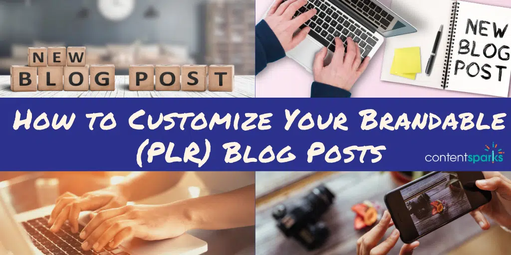 Blog Featured Image How to Customize Your Brandable PLR Blog Posts
