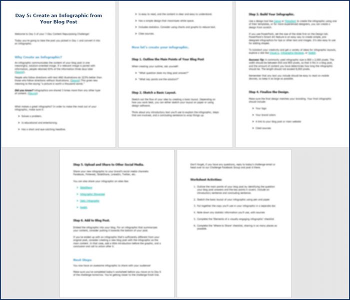 7-Day Content Repurposing Challenge 15 ContentRepurposing DailyInstructions5