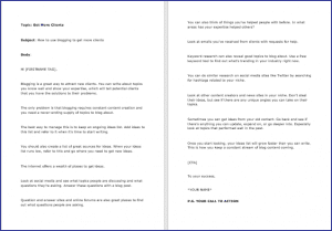 10 Done-for-You Blog Posts & Emails: Get More Clients 7 How to use blogging to get more clients