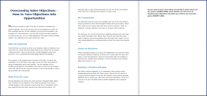 10 Done-for-You Blog Posts & Emails: Sales Objections 4 Overcoming Sales Objections – How to Turn Objections into Opportunities
