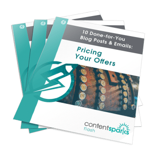 10 Done-for-You Blog Posts & Emails: Pricing Your Offers