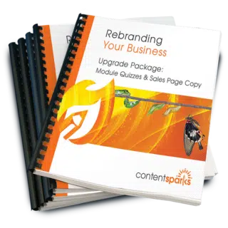 Rebranding Your Business Upgrade Package