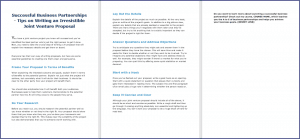 10 Done-for-You Blog Posts & Emails: Leveraging Partnerships 3 Successful Business Partnerships - Tips on Writing an Irresistible Joint Venture Proposal