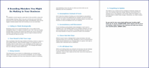 10 Done-for-You Blog Posts & Emails: Business Branding 3 8 Branding Mistakes You Might Be Making in Your Business