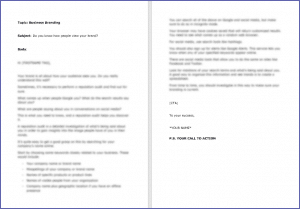 10 Done-for-You Blog Posts & Emails: Business Branding 9 Do you know how people view your brand