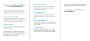10 Done-for-You Blog Posts & Emails: Website Content 5 Does Your Website Work - How to Review Your Content