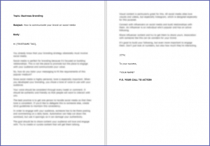10 Done-for-You Blog Posts & Emails: Business Branding 10 How to communicate your brand on social media