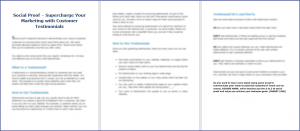 10 Done-for-You Blog Posts & Emails: Social Proof 5 Social Proof – Supercharge Your Marketing with Customer Testimonials