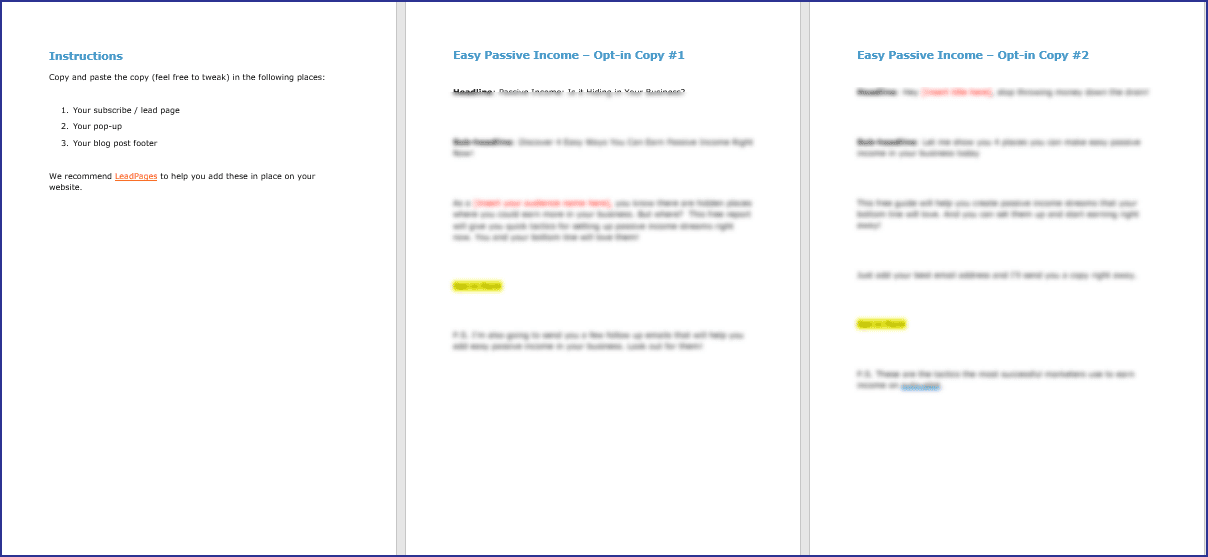 EasyPassive Income Upgrade Pack - Opt In Copy EasyPassive Income Upgrade Pack Opt In Copy 1