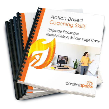 Action-Based Coaching Skills – Upgrade Package