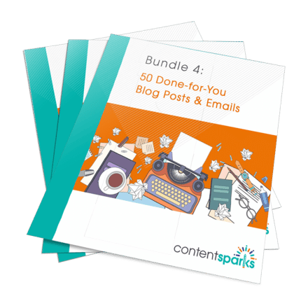 50 Done-for-You Blog Posts & Emails: Bundle 4