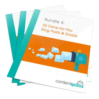 50 Done-for-You Blog Posts & Emails: Bundle 5