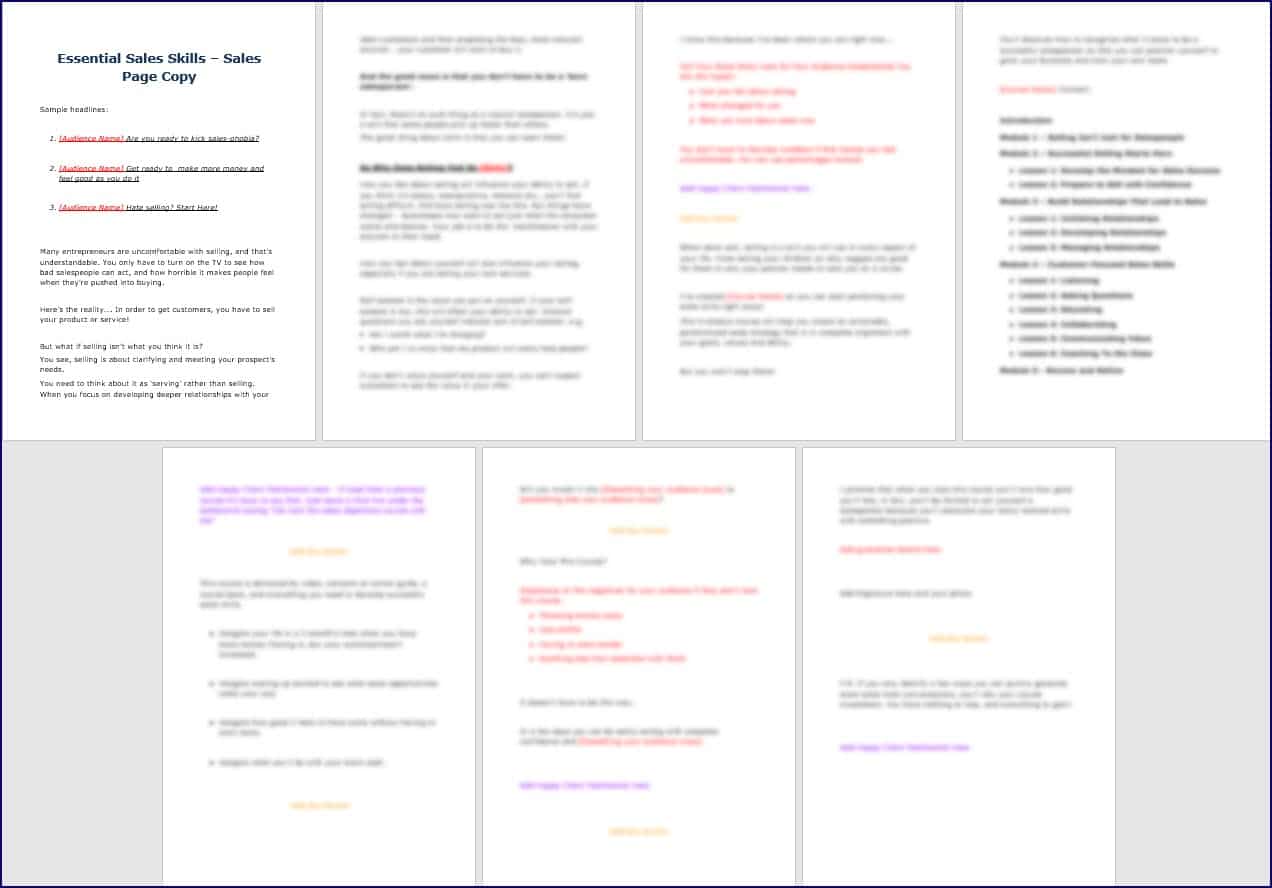 SalesSkills_BonusSalesPageCopy SalesSkills BonusSalesPageCopy