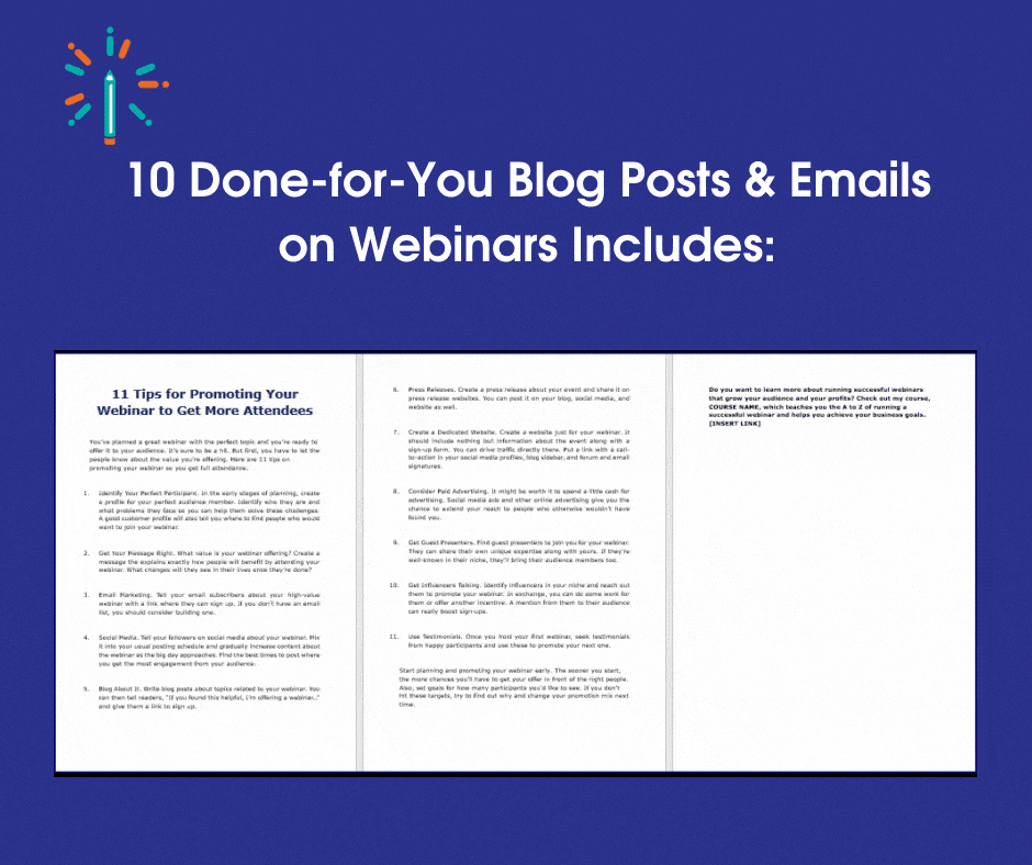 Webinars_BlogPsEmails_SalesPage Webinars BlogPsEmails SalesPage