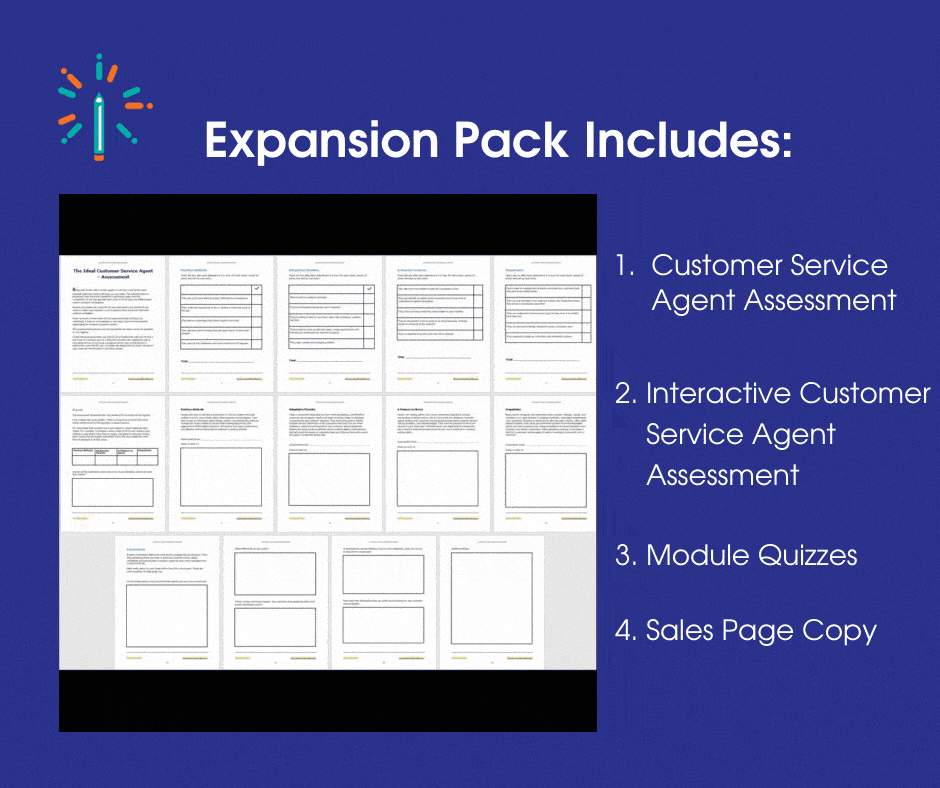 Customer Service Ex Pack Sales Page gif