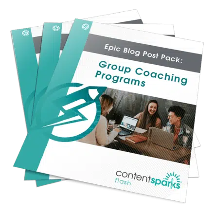 create group coaching program