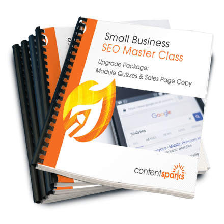Small Business SEO Master Class – Upgrade Pack