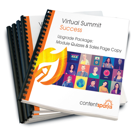 Virtual Summit Success – Upgrade Package
