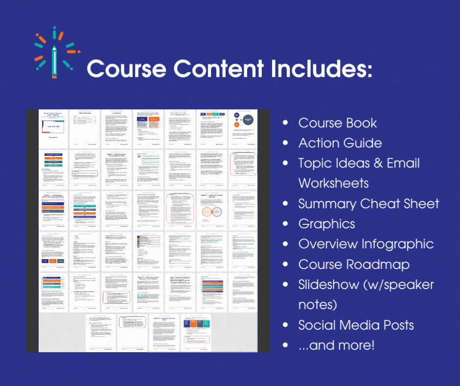 Attract Quality Leads with Content Upgrades Sales Page gif