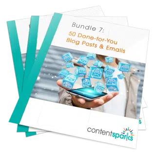 50 Done-for-You Blog Posts & Emails: Bundle 7