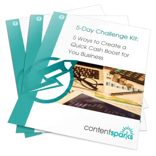 Create a Quick Cash Boost for Your Business – 5-Day Challenge Kit