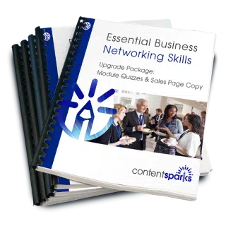 Essential Business Networking Skills Upgrade Pack