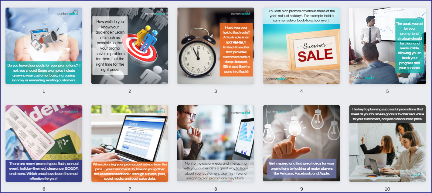 Plan Your Promos Upgrade - Bonus Social Images Plan Your Promos Upgrade Bonus Social Images