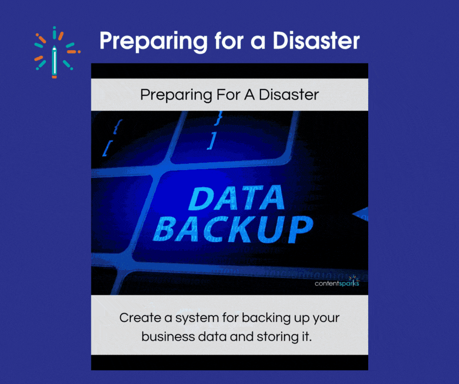 Prepare for disaster graphics